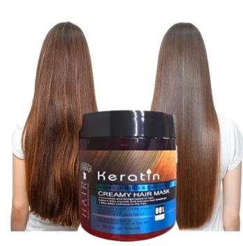 Blue Keratin Creamy Hair Mask 500ml