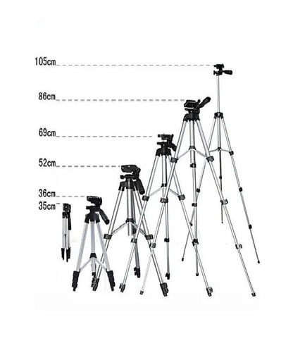 3120 Professional Tripod Stand Maximum 42 inch Height For Camera Dslr Camcorder Mobile Phones